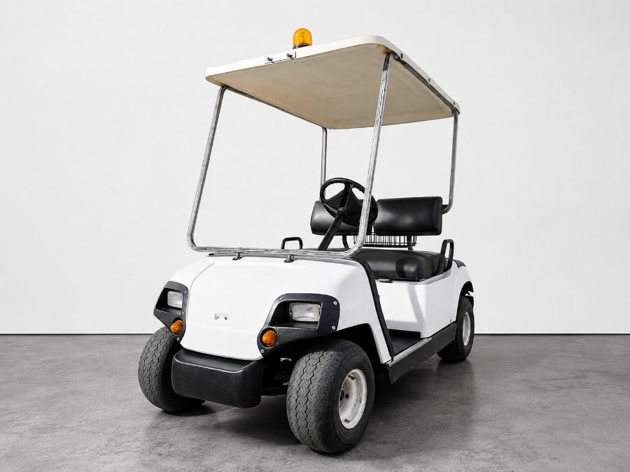 Carrito de golf con techo