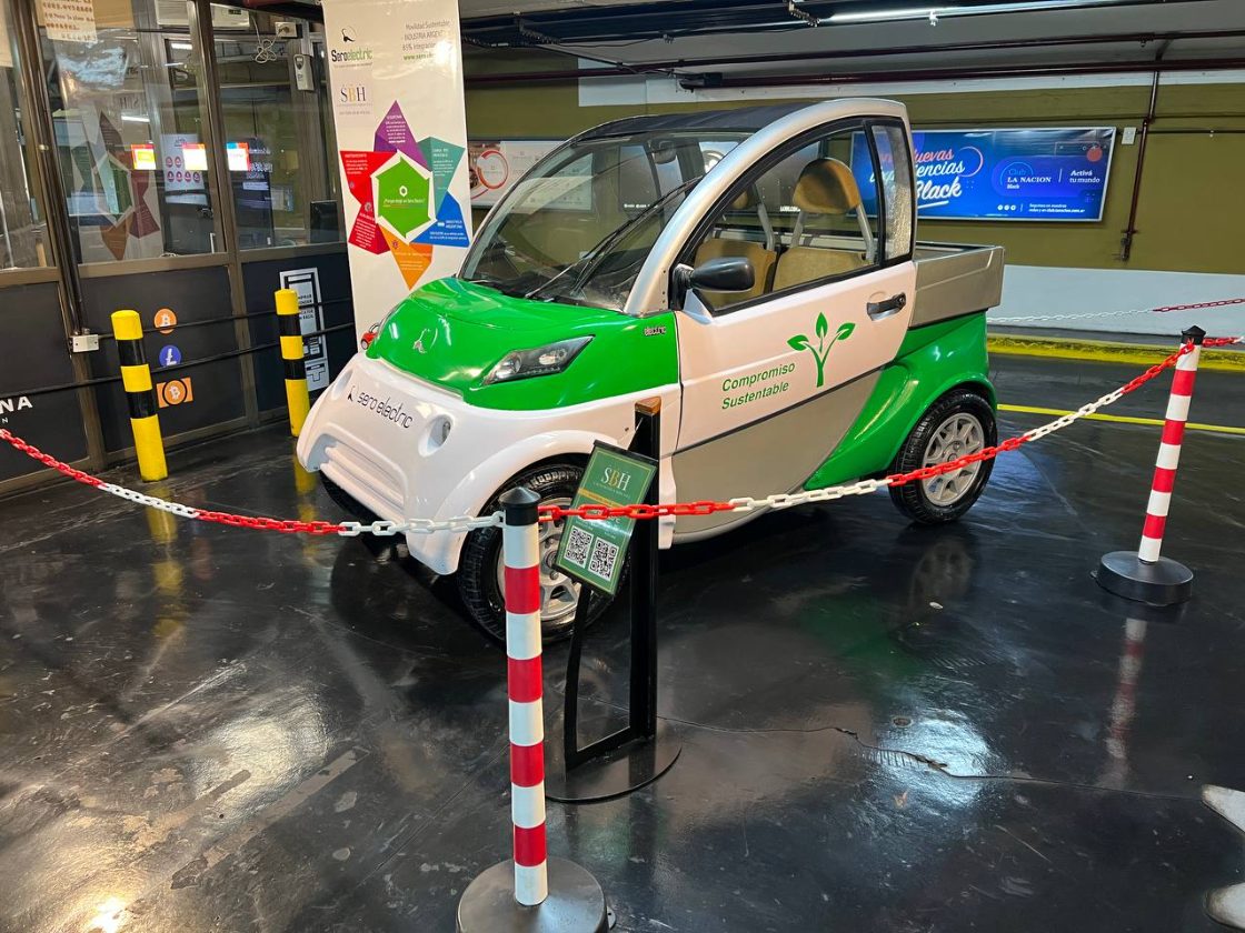 Sero Electric exhibido en el stand de SBH